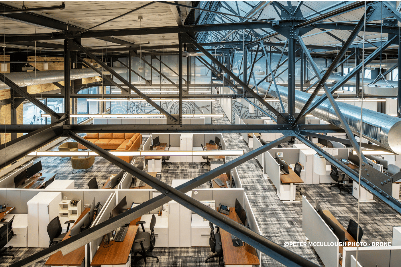 AEM - Looking down from ceiling