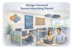 Design-Forward Sound-Absorbing Panels Design-Forward Sound-Absorbing Panels